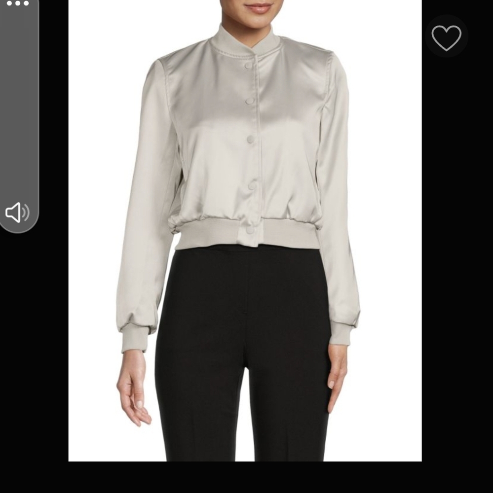 Gray Lightweight Bomber Jacket - image 7